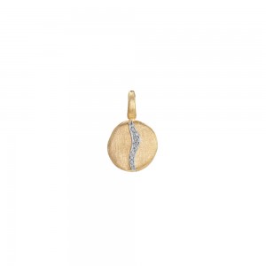 Marco Bicego 18K Yellow & White Jaipur Collection Gold Small Diamond Accent Pendant